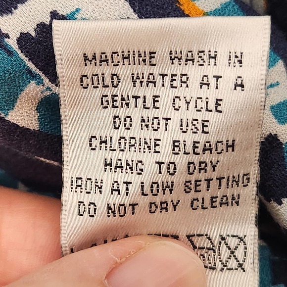 Kenar Blue and White Patterned Blouse - Picture 5 of 7